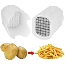 1PC French Fry Cutter & Vegetable Slicer – Manual Potato Chip Cutter, Rapid Food Chopper & Veggie Dicer Kitchen Tool